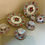 Thumbnail: Vintage Tiffany & Co. Dessert Plates and Teacups, Set of 4