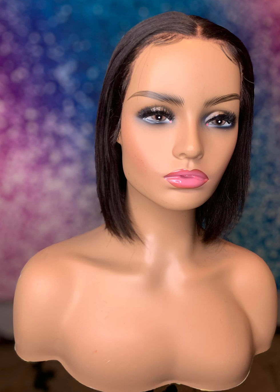 Thumbnail: Virgin straight 13*4 frontal Wig