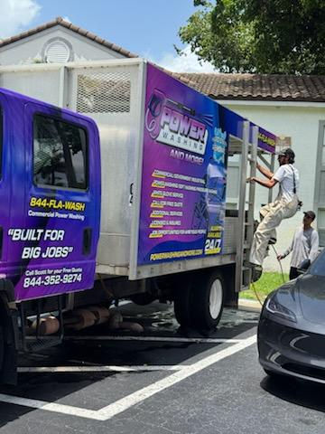 Power Washing And More cleaning Central Davie Apartments