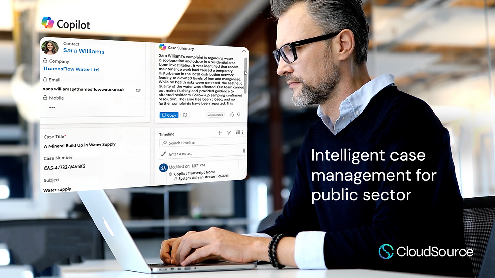 Man in call centre working on computer