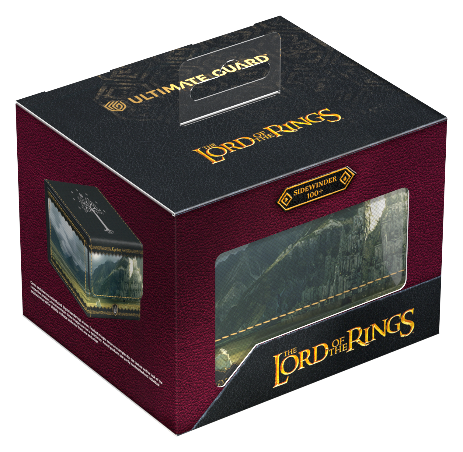 UG DECK CASE SIDEWINDER 100+ XENOSKIN LOTR PLACES OF MIDDLE EARTH - GONDOR