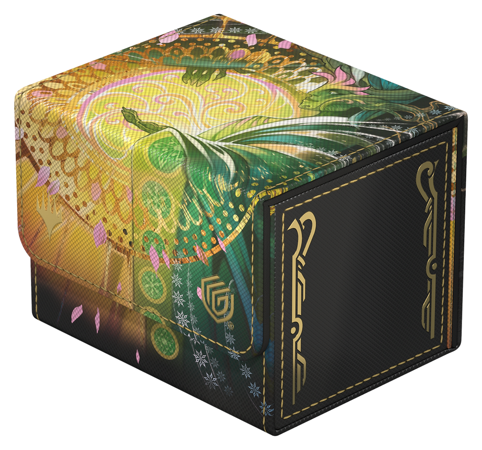 Thumbnail: UG DECK CASE SIDEWINDER 100+ XENOSKIN MTG SECRETS OF STRIXHAVEN - GREEN RARE