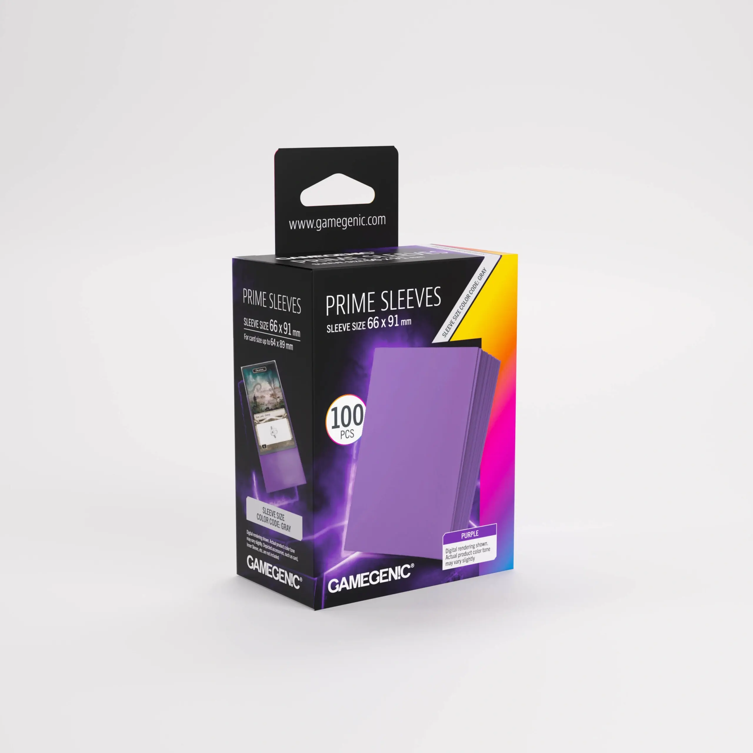 GameGenic Prime Sleeves Purple
