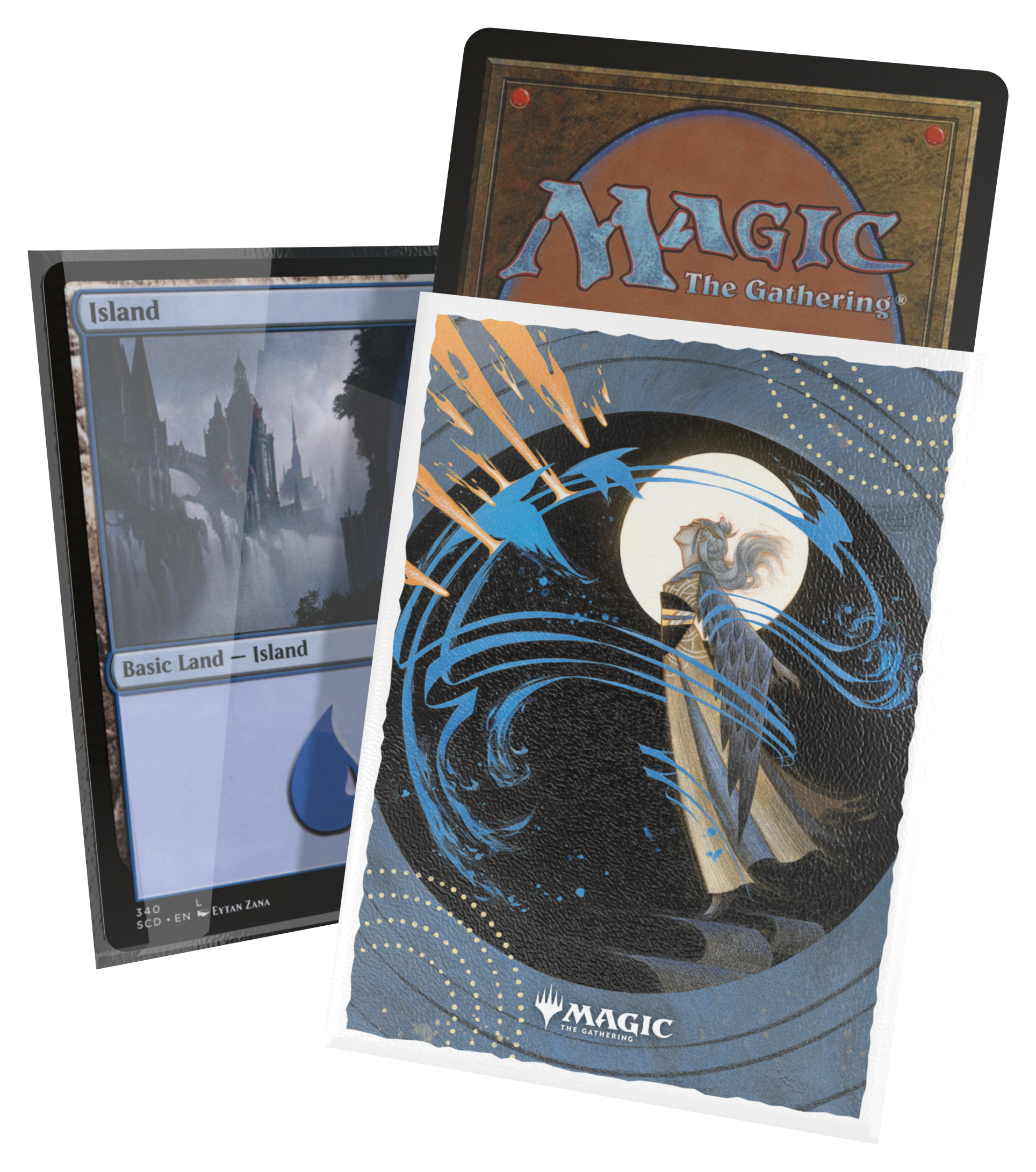 UG ART SLEEVES MTG SECRETS OF STRIXHAVEN - BLUE MYTHIC