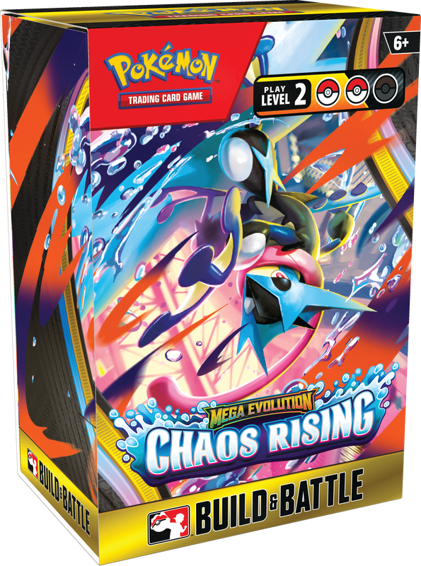POKEMON ME04 CHAOS RISING BUILD & BATTLE BOX DISPLAY