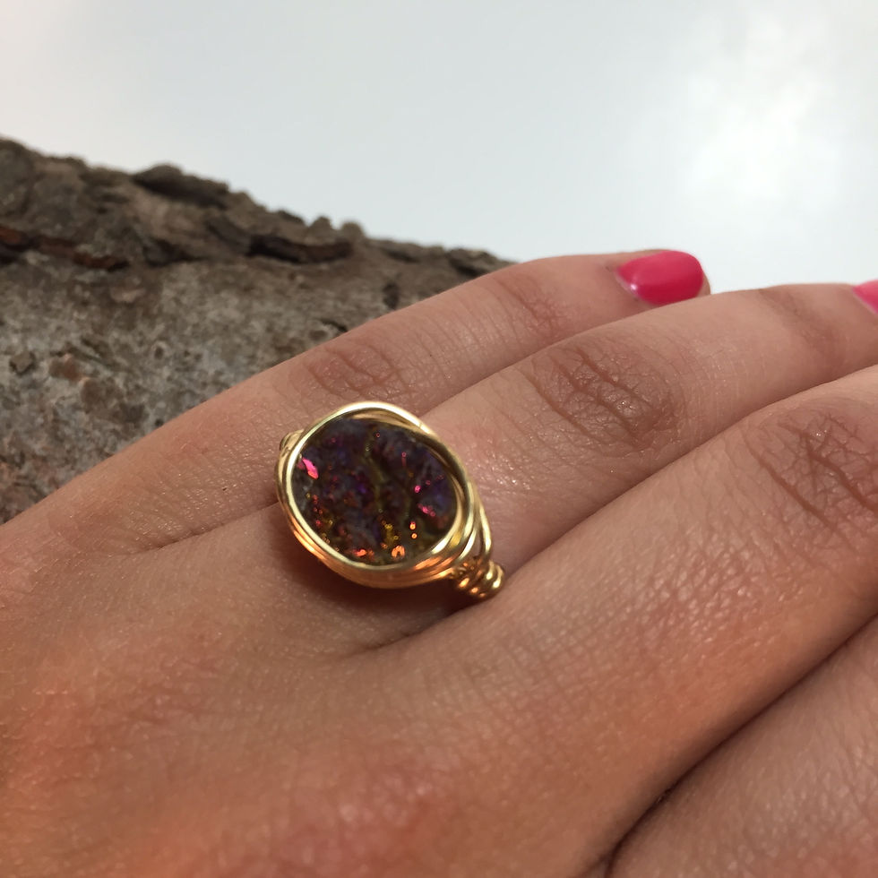 Thumbnail: Mystic Druzy Ring