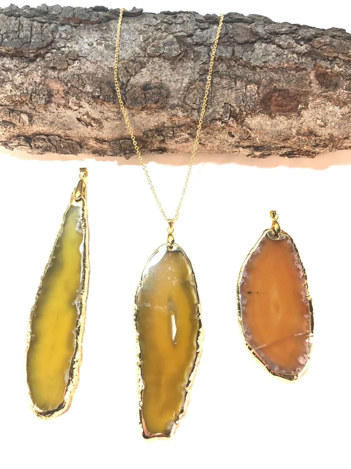 Tangerine Slice Gemstones
