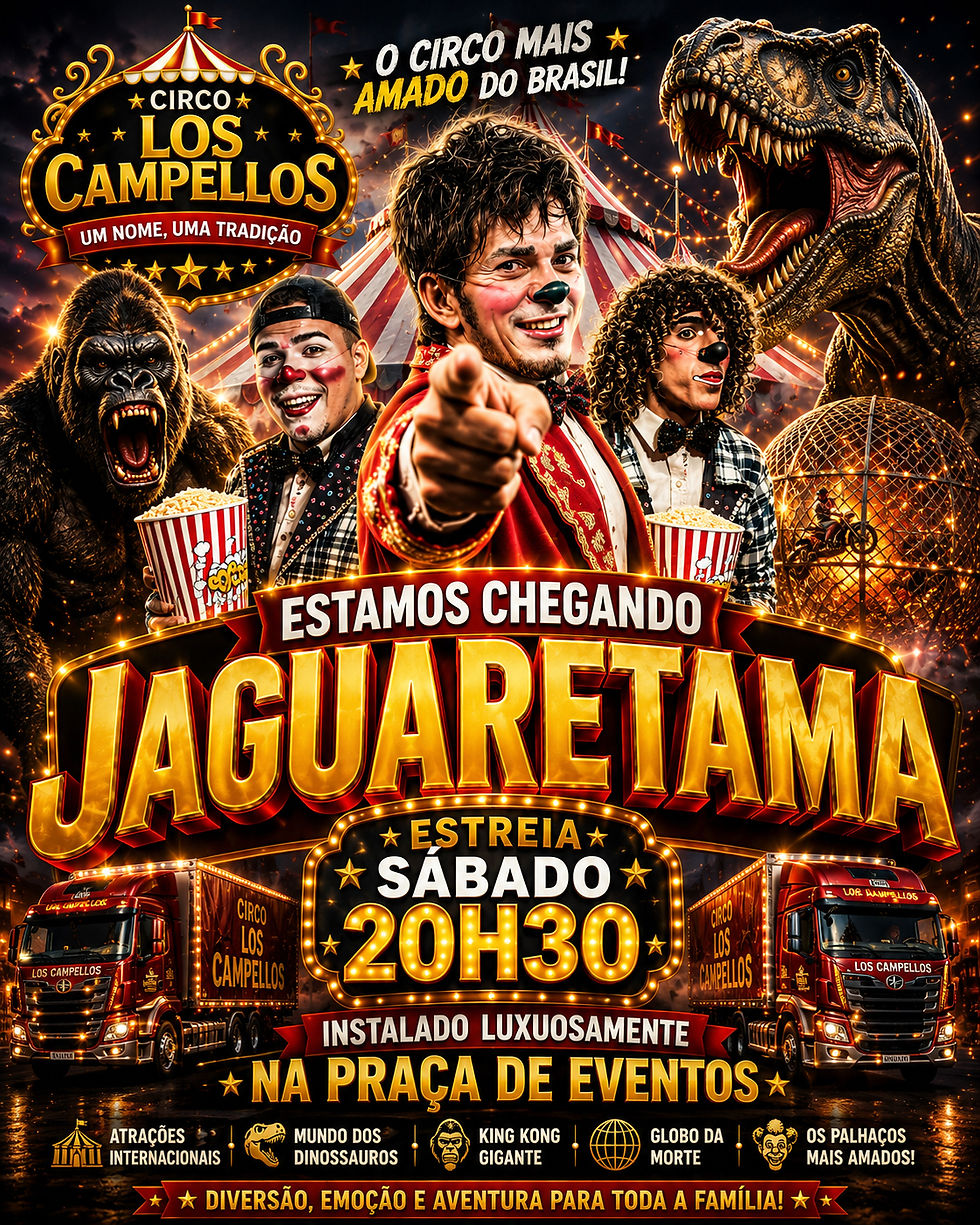 ESTREIA SÁBADO JAGUARETAMA