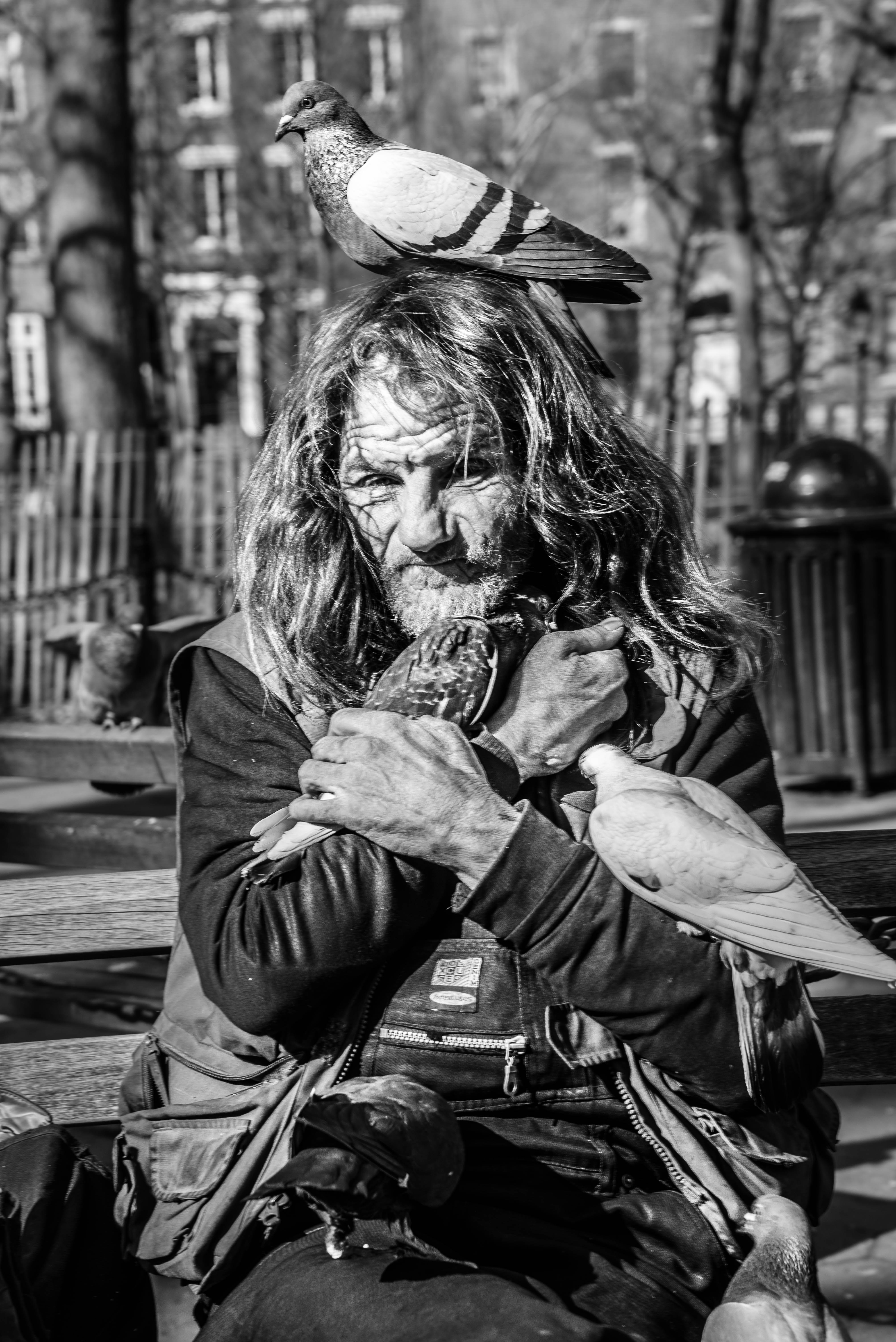 The Bird Man by Mariya Mova