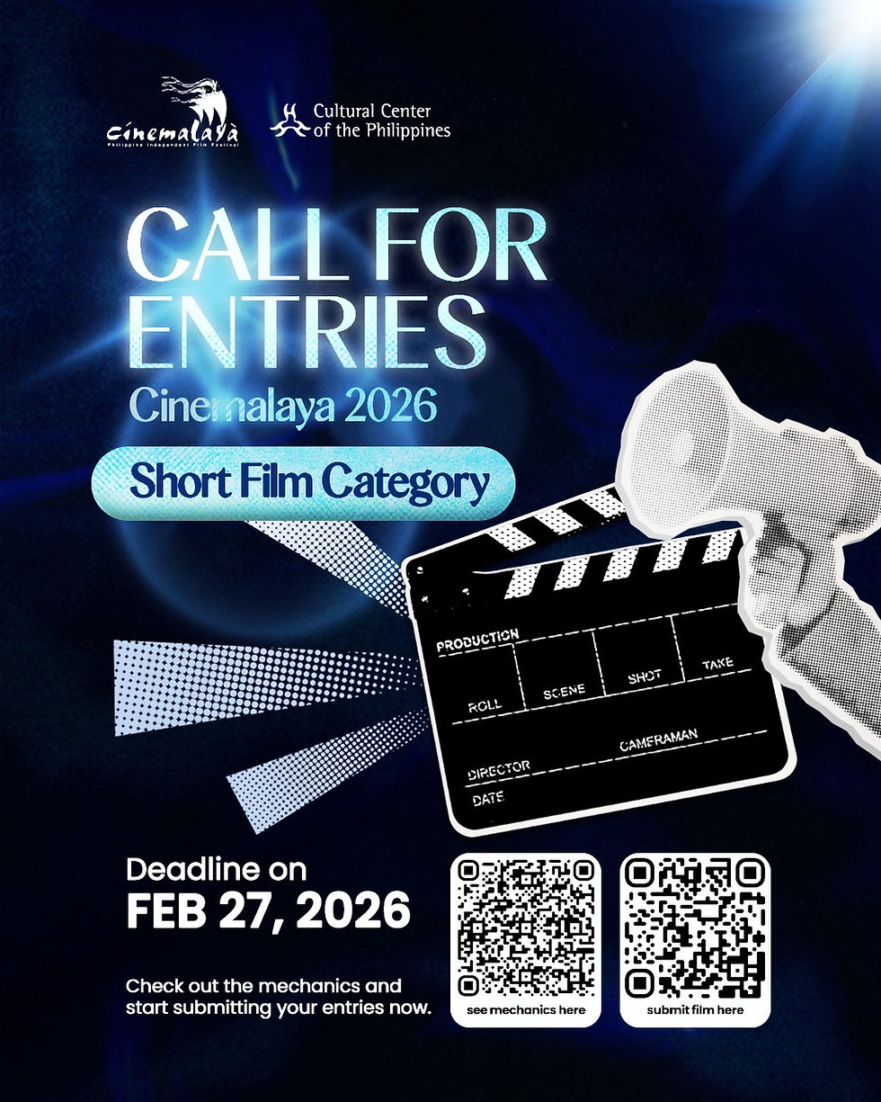 Cinemalaya 2026 Calls for short film Entries