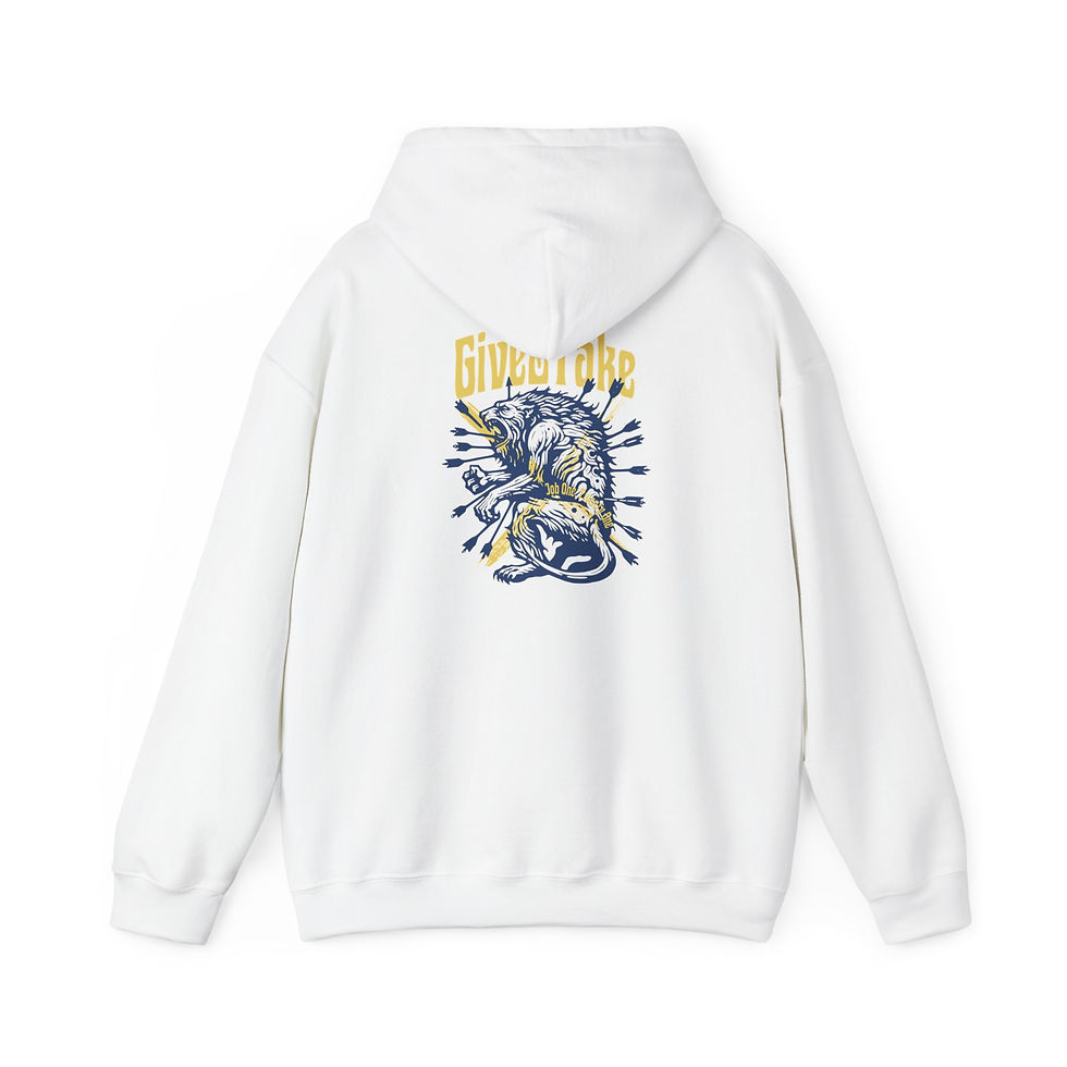 Thumbnail: Give & Take — Job 1:21 Hoodie