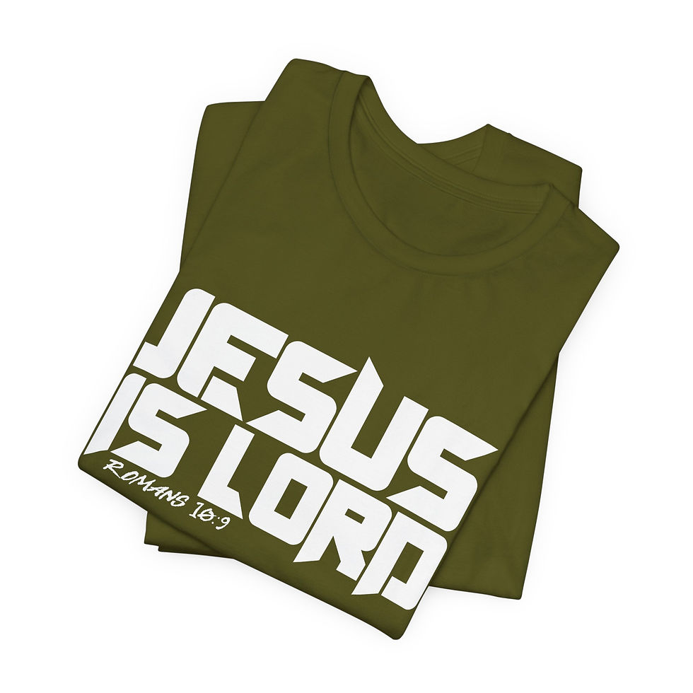 Thumbnail: Jesus is Lord — Romans 10:9 Tee
