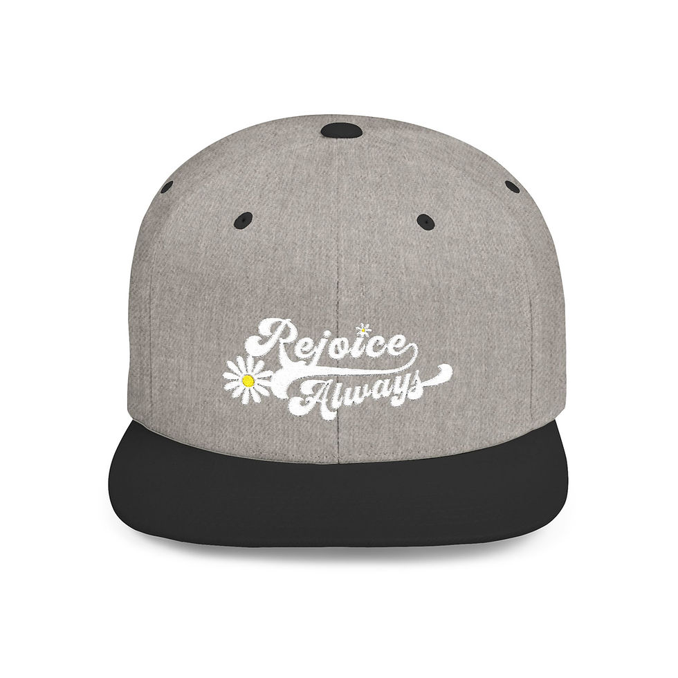 Thumbnail: Rejoice Always — 1 Thessalonians 5:16 Cap