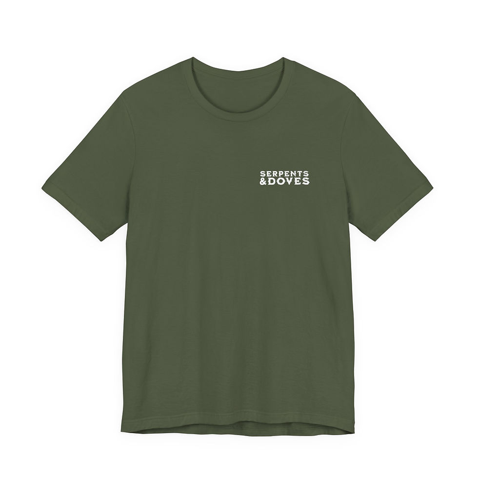 Thumbnail: Serpents and Doves — Matthew 10:16 Tee
