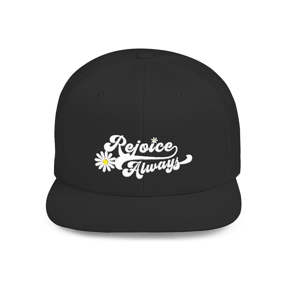 Thumbnail: Rejoice Always — 1 Thessalonians 5:16 Cap