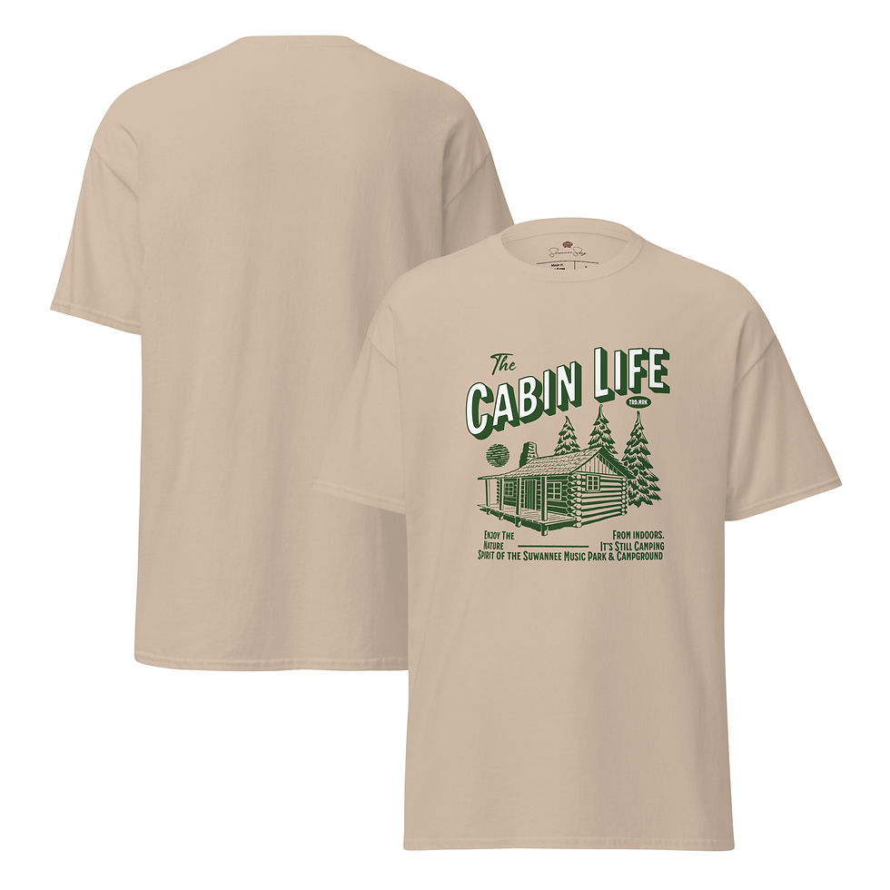 Thumbnail: Unisex classic tee- Cabin Life