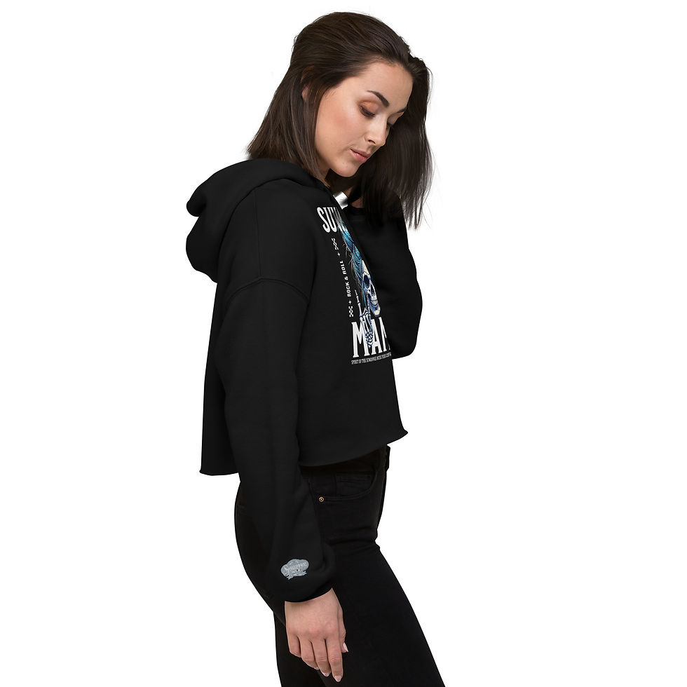 Thumbnail: Suwannee Mama Crop Hoodie