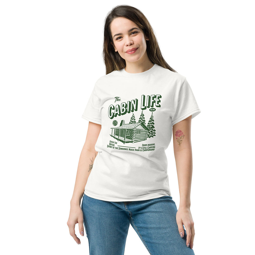 Thumbnail: Unisex classic tee- Cabin Life