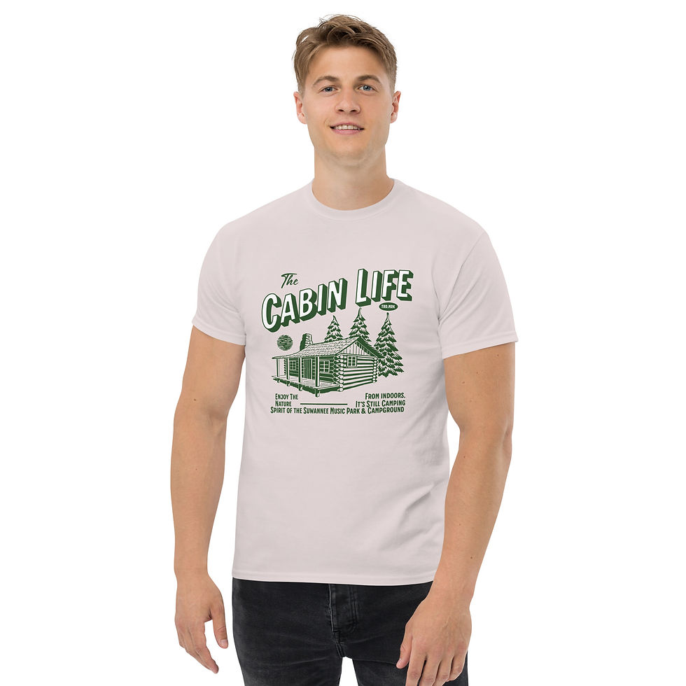 Thumbnail: Unisex classic tee- Cabin Life