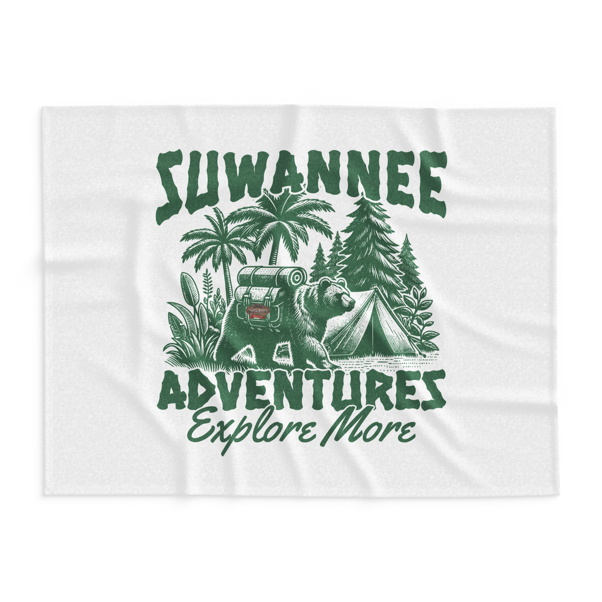 Branded Suwannee Fleece blanket