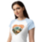 Thumbnail: Women’s micro rib raglan baby tee