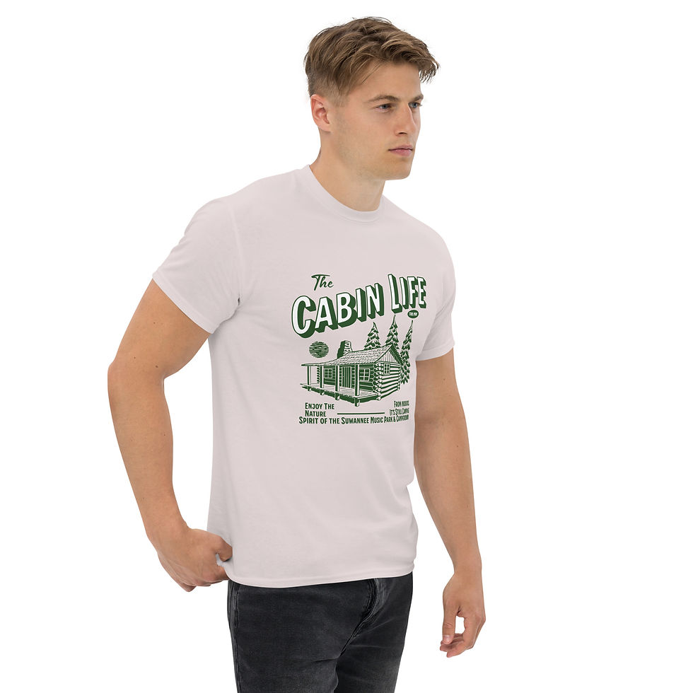 Thumbnail: Unisex classic tee- Cabin Life