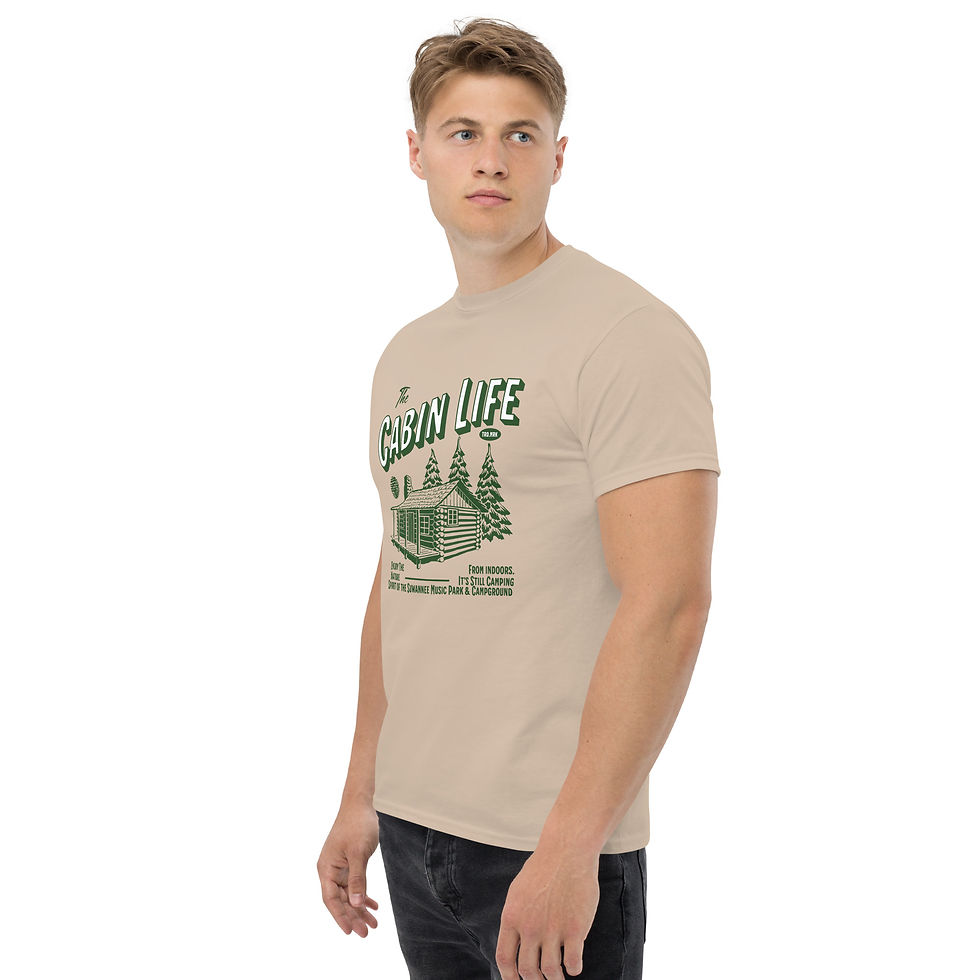 Thumbnail: Unisex classic tee- Cabin Life