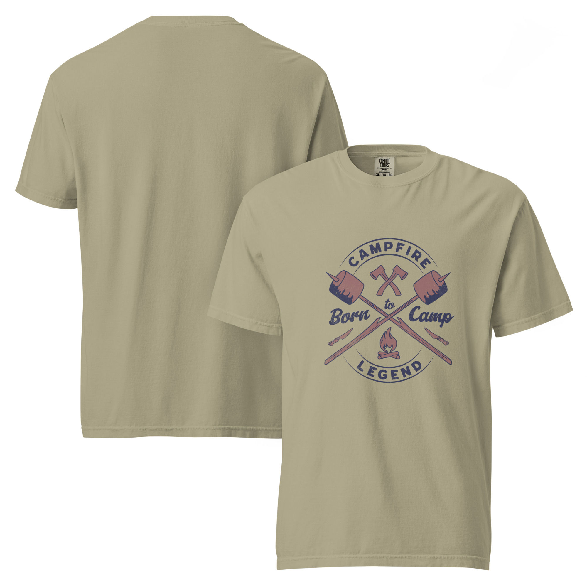 Unisex garment-dyed heavyweight t-shirt