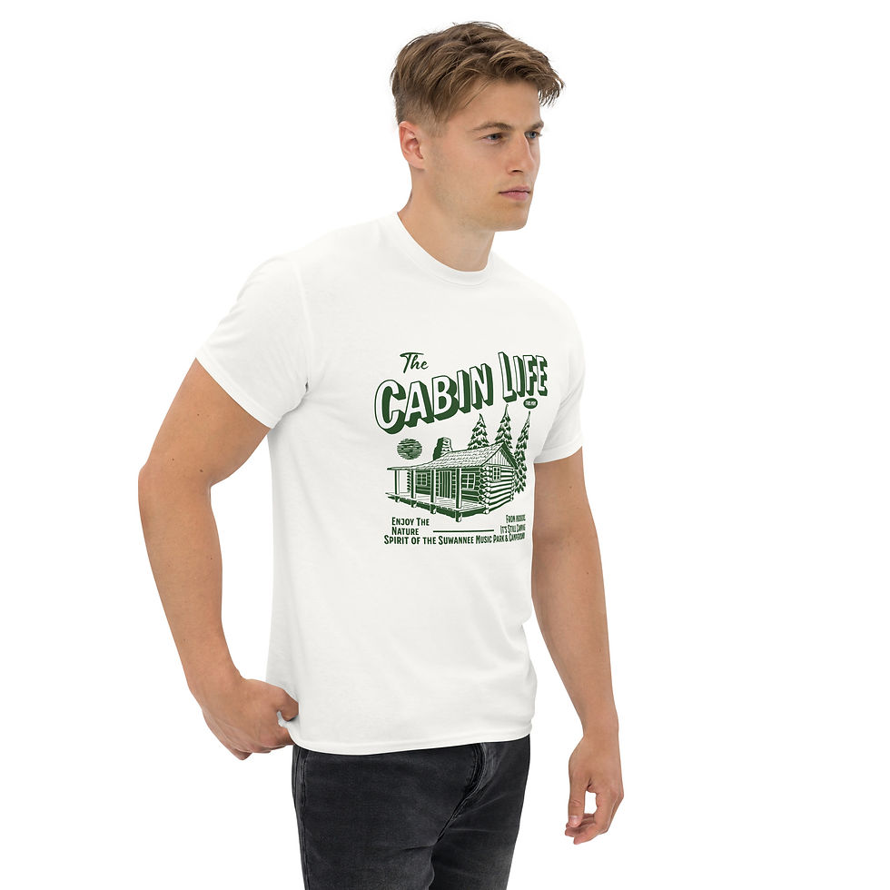 Thumbnail: Unisex classic tee- Cabin Life