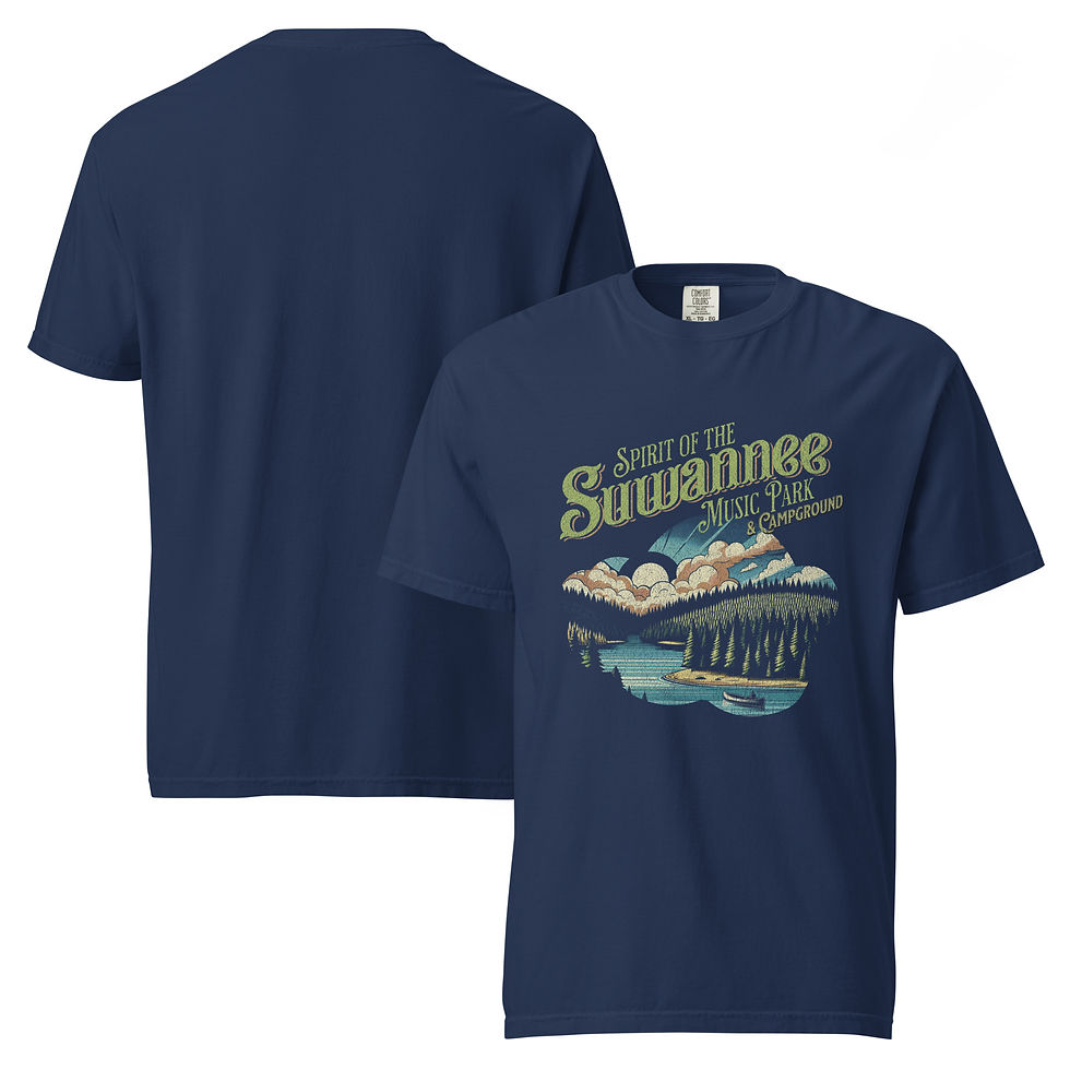 Thumbnail: Unisex garment-dyed heavyweight t-shirt