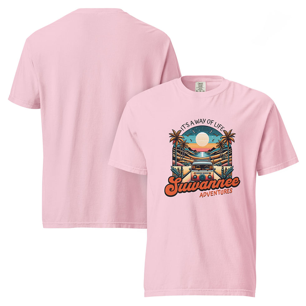 Thumbnail: Unisex garment-dyed heavyweight t-shirt