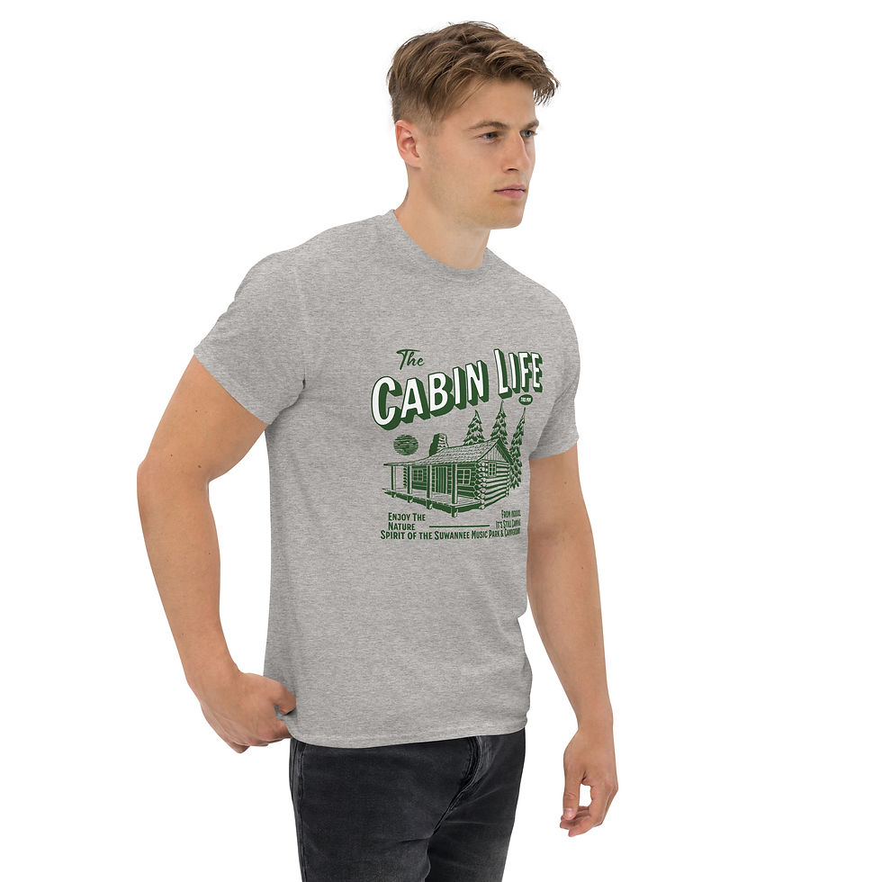 Thumbnail: Unisex classic tee- Cabin Life
