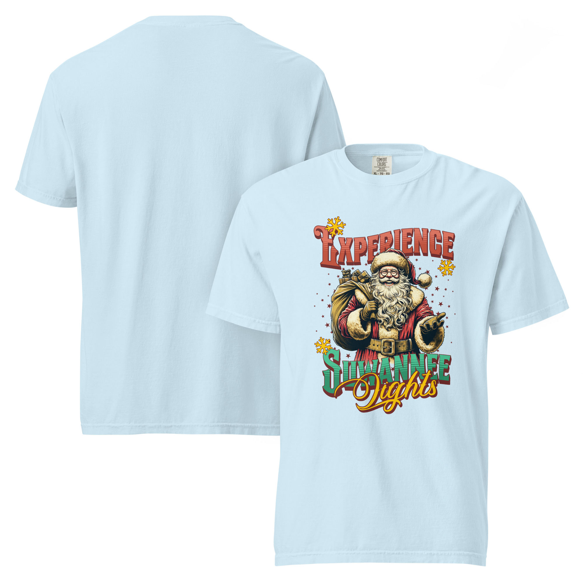 Unisex garment-dyed heavyweight t-shirt-Suwannee Lights™