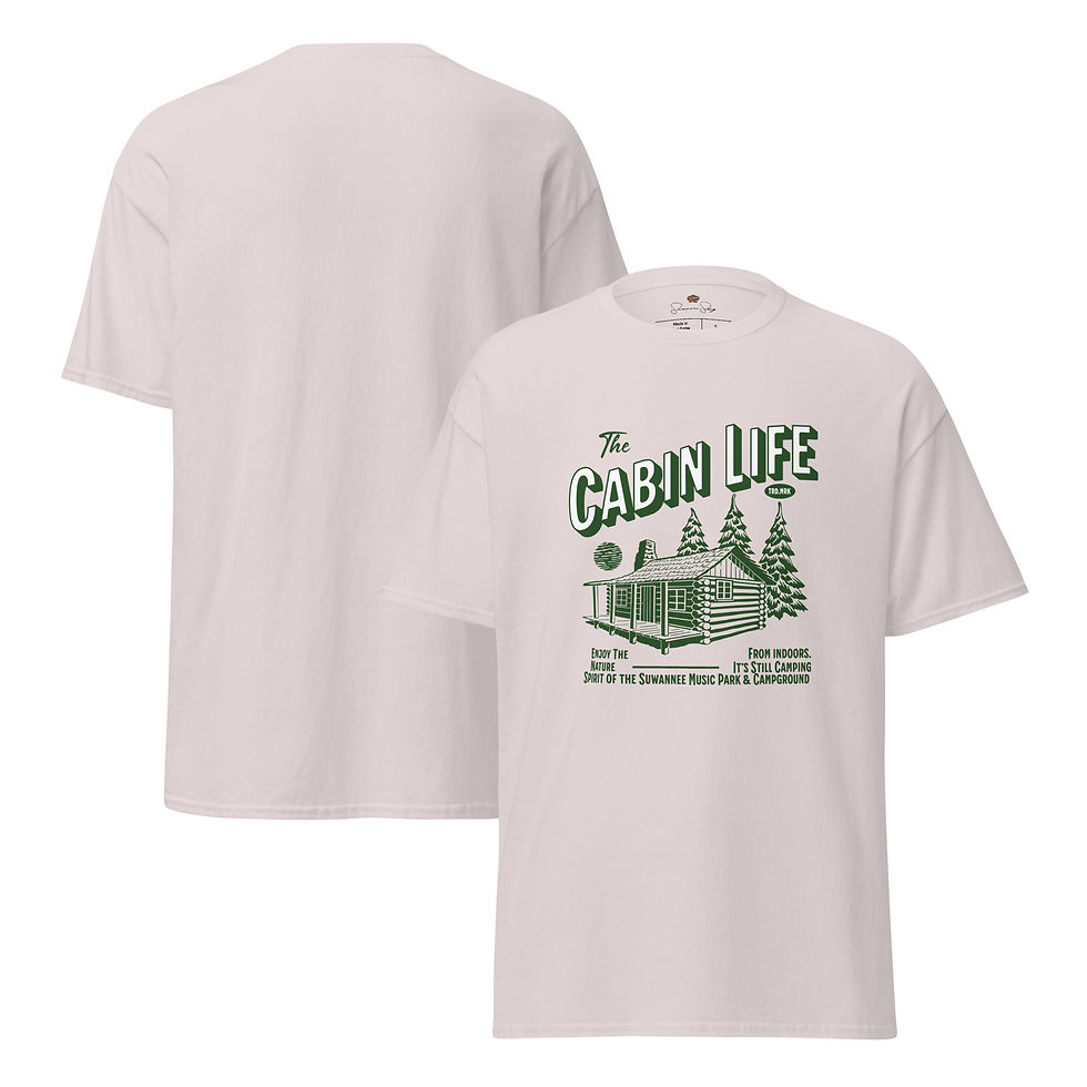 Thumbnail: Unisex classic tee- Cabin Life