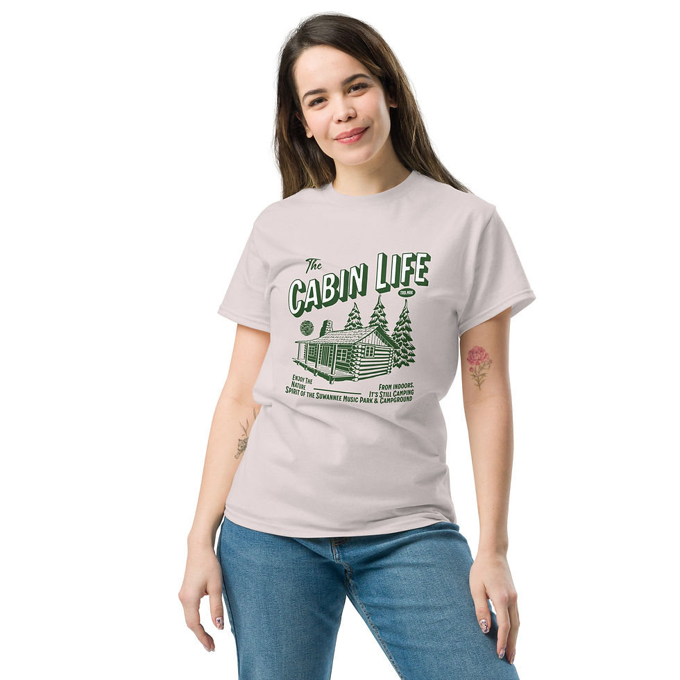 Thumbnail: Unisex classic tee- Cabin Life