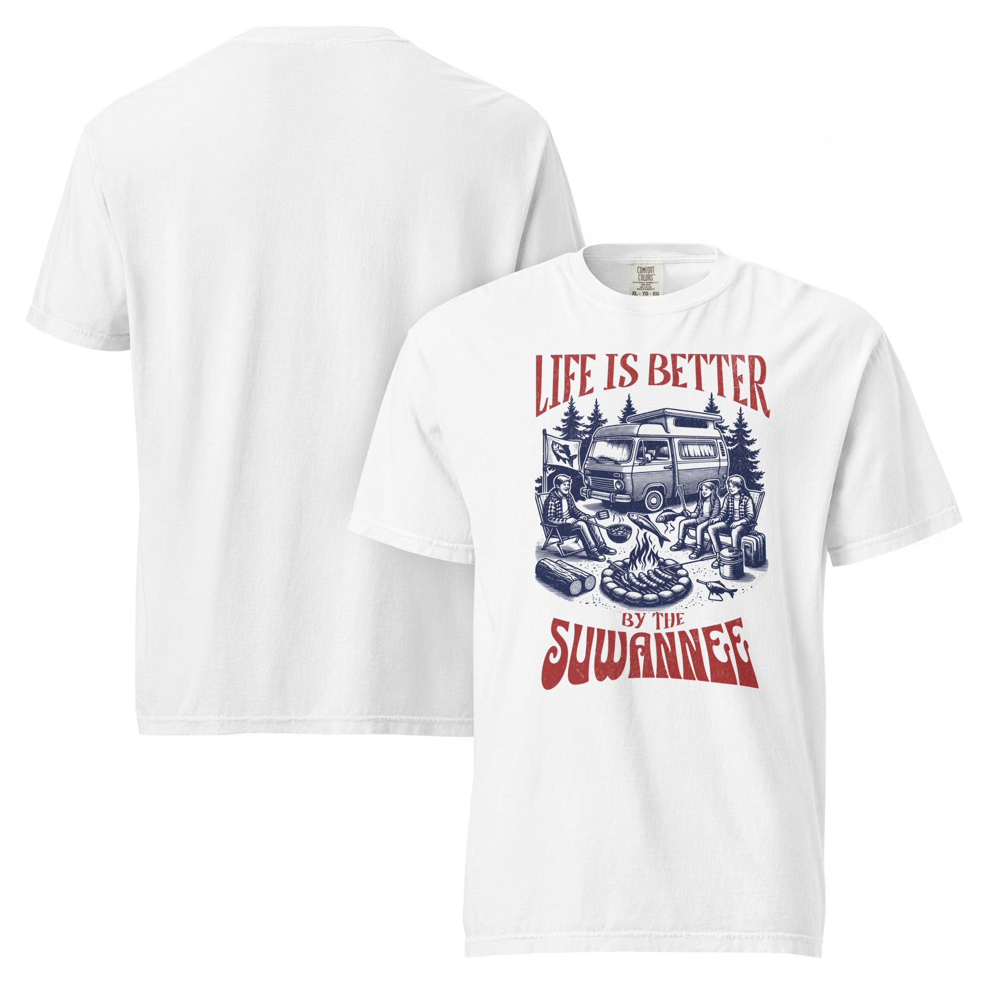 Unisex garment-dyed heavyweight t-shirt