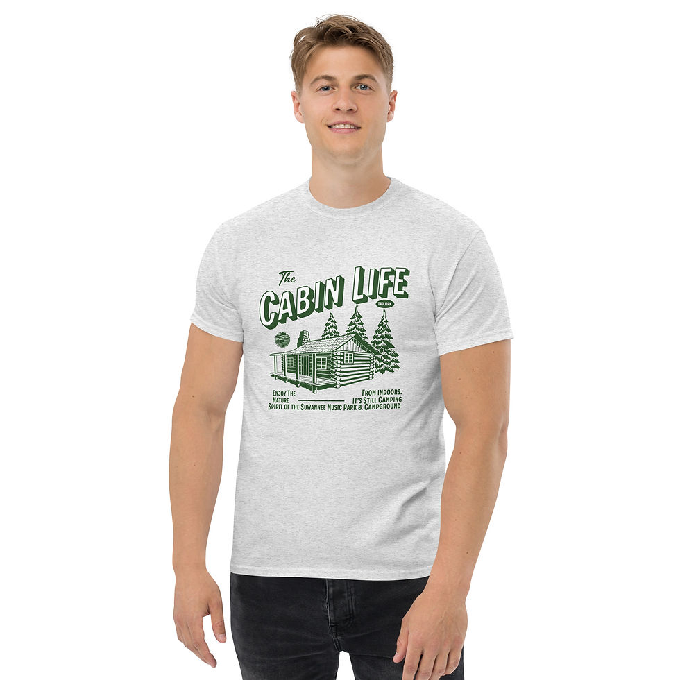 Thumbnail: Unisex classic tee- Cabin Life