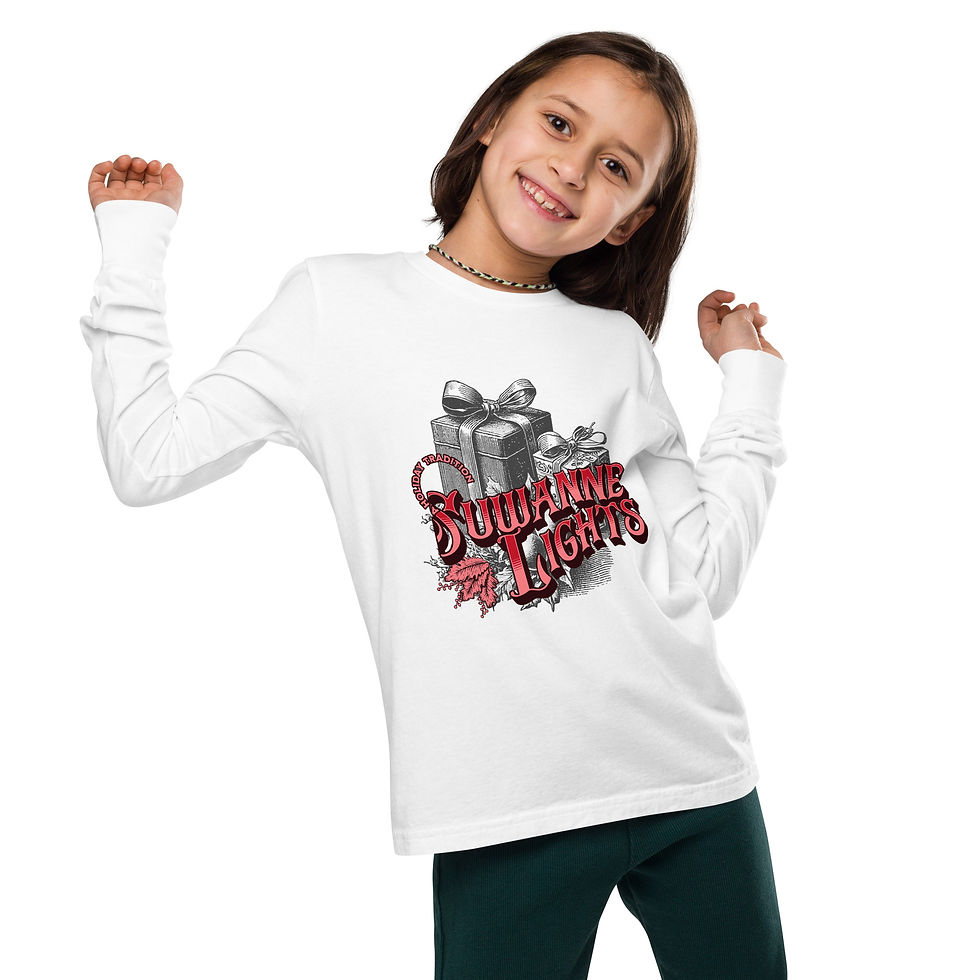 Thumbnail: Youth long sleeve tee  Suwannee Lights