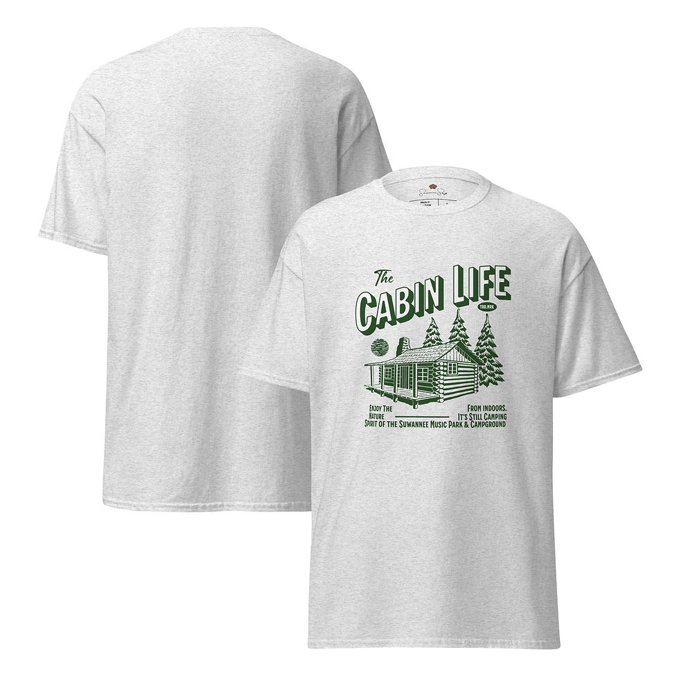 Thumbnail: Unisex classic tee- Cabin Life
