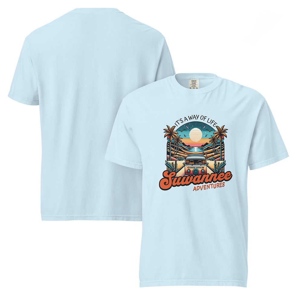 Thumbnail: Unisex garment-dyed heavyweight t-shirt