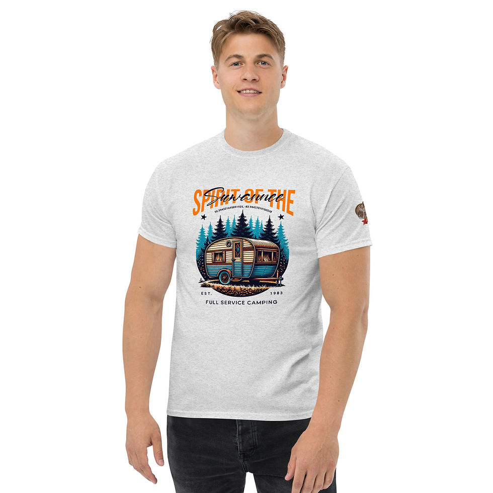 Thumbnail: Unisex classic tee- Camping Tee
