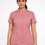 Thumbnail: LeadersClub Women's Mandarin Collar Scrub - Dusty Rose