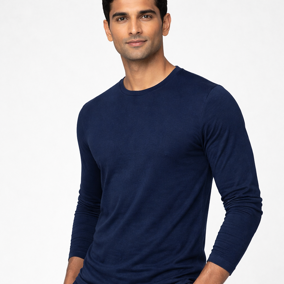 Thumbnail: LeadersClub Men’s Pro Performance Underscrub - Deep Navy Blue