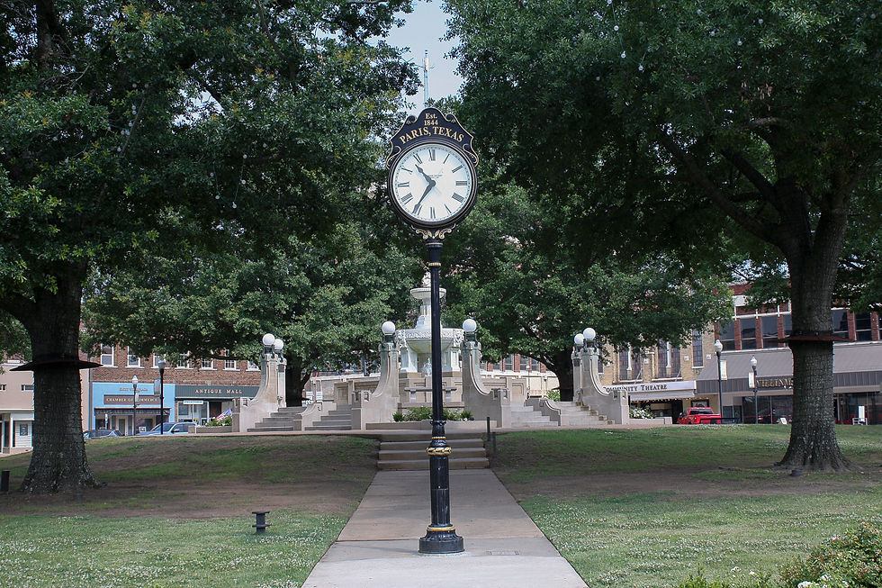 Ride to Paris #downtownparistexas