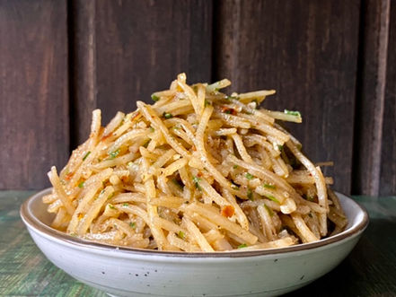 Камдича. Корейский салат из картошки   🇰🇷