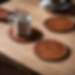 Handcrafted Leather Coasters