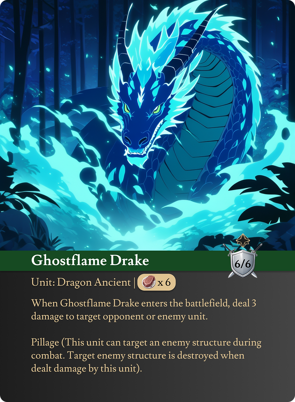 Ghostflame Drake