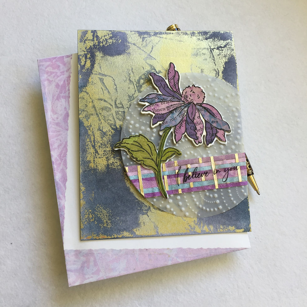 Encouragement Card with matching envelope