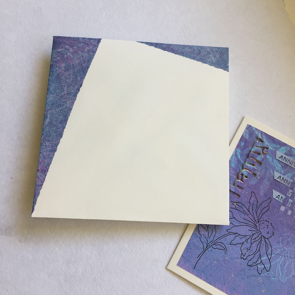... and the matching envelope