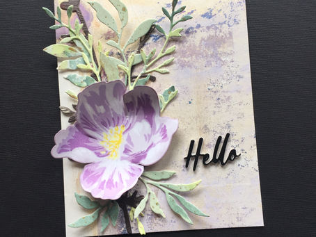 Floral Handmade Card